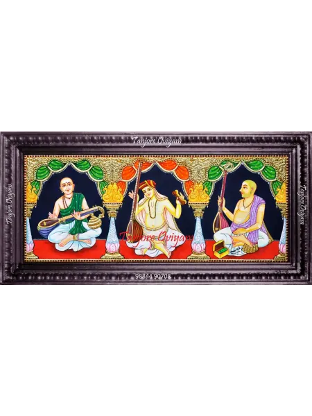 Mummoorthigal Tanjore Painting
